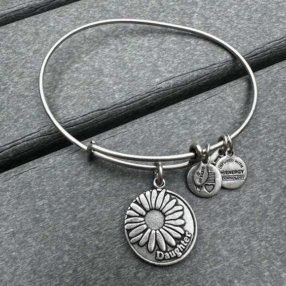 Alex and Ani Silver Daughter Bracelet - Picture 1 of 2